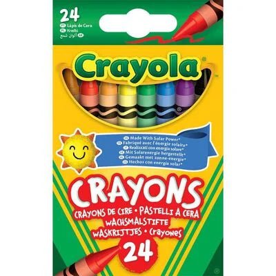Crayola Crayons Peggable 24 Pack CY52-3024
