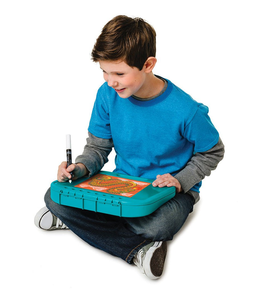 Crayola Create & Carry 2-in-1 Lap Desk & Carry Case 75pcs Set — image 4