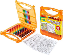 Crayola Create & Color with Colored Pencils Kit 65pcs CY04 - 0376 - Colorland Toys