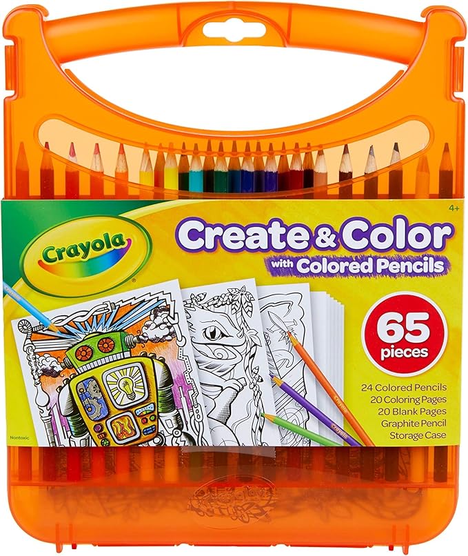 Crayola Create & Color with Colored Pencils Kit 65pcs CY04-0376 — image 4