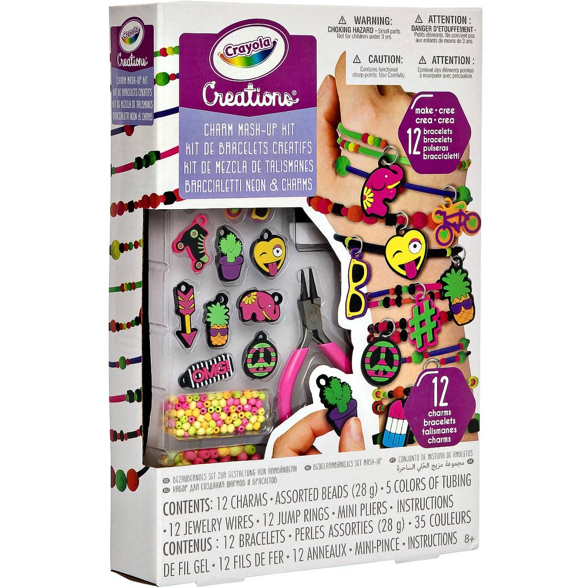 Crayola Creations Neon Charm Mash-Up Kit — image 1
