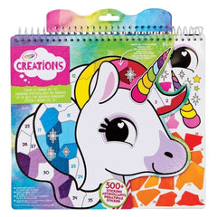 Creations Sticker by Number Art Set - Colorland Toys