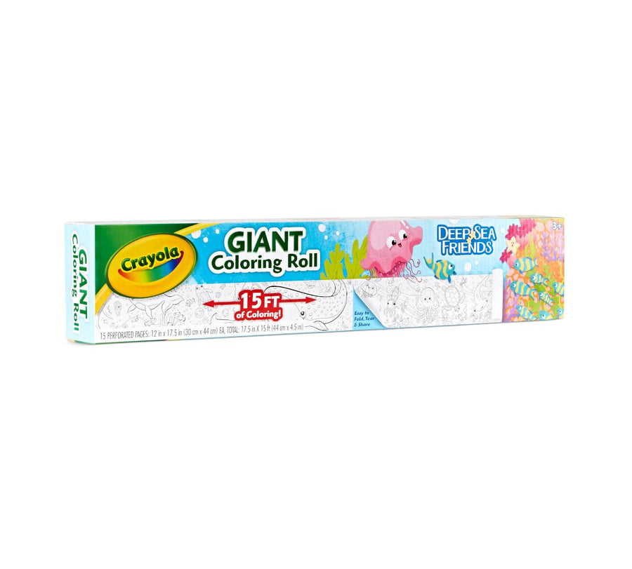 Crayola Deep Sea Friends Giant Coloring Roll CY04-2721 — image 3