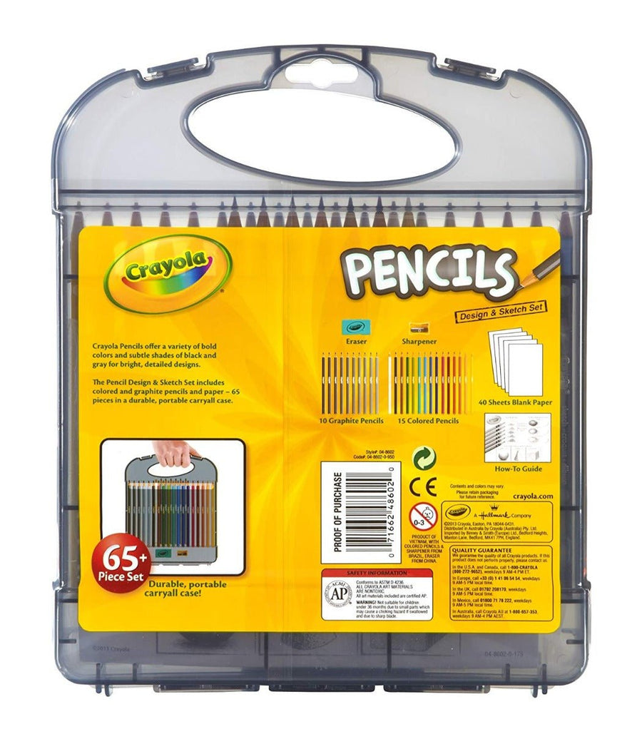 Crayola Design And Sketch Set 65 Pieces CY04-8602 — image 2
