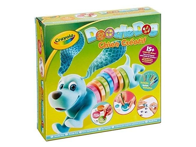Crayola Doodle Dog Stencil Set with 15 Activities CY930213 - Colorland Toys