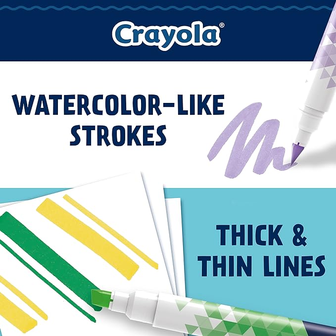 Crayola Dual Ended Doodle Marker 12ct CY58 - 8314 - Colorland Toys