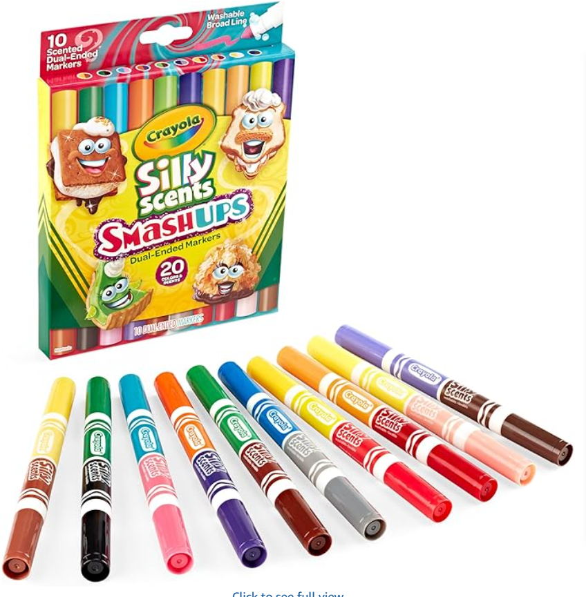 Crayola Dual-Ended Silly Scented Washable Markers 10ct CY58-8342 — image 1