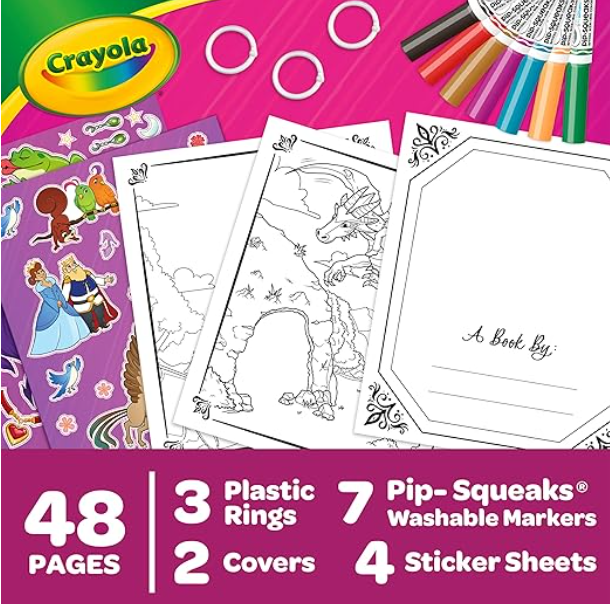 Crayola Fairytale Create Your Own Storybook CY04 - 2750 - Colorland Toys
