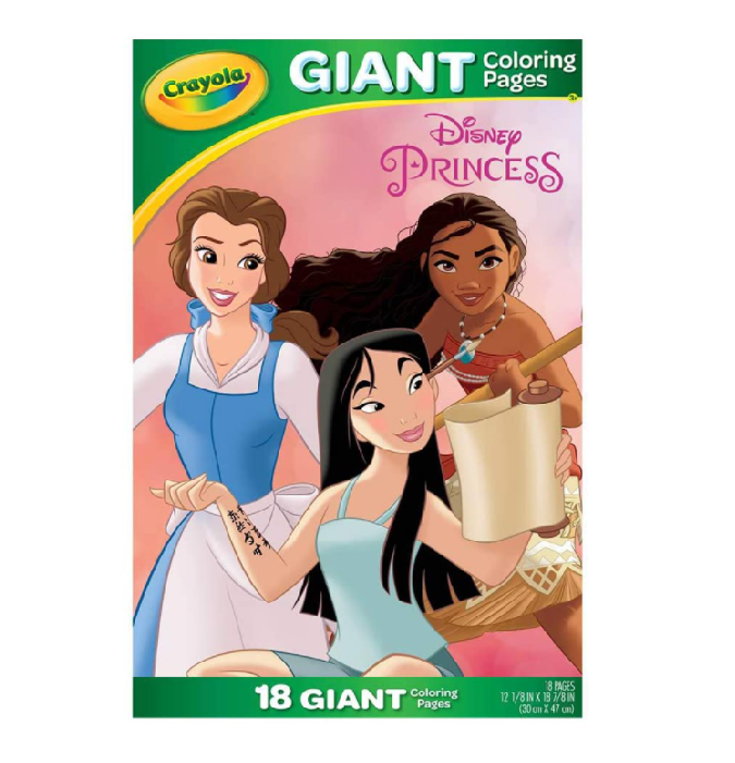 Crayola Giant Coloring Pages Disney Princess 04 - 0989 - Colorland Toys