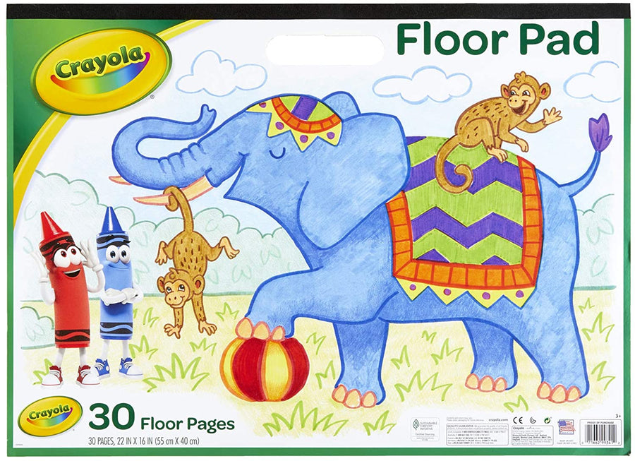 Crayola Giant Floor Pad 22in x 16in 99-3401 — image 1