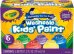 Crayola Glitter Paint Set - 6 Colors, 2 oz Bottles