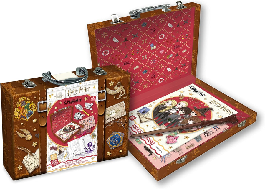 CRAYOLA Harry Potter Magic Briefcase Creative Set for Kids 3+