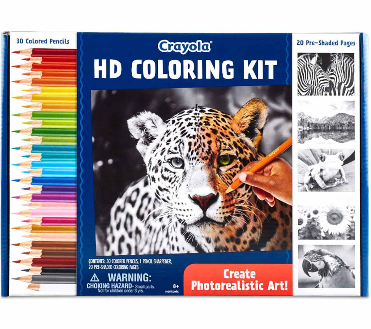 Crayola HD Coloring Kit Create Photorealistic Art - Colorland Toys