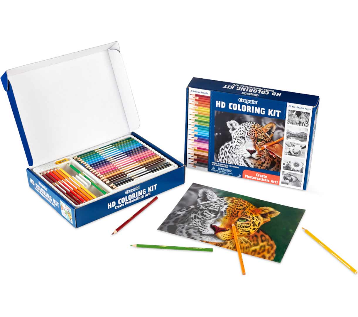 Crayola HD Coloring Kit Create Photorealistic Art - Colorland Toys
