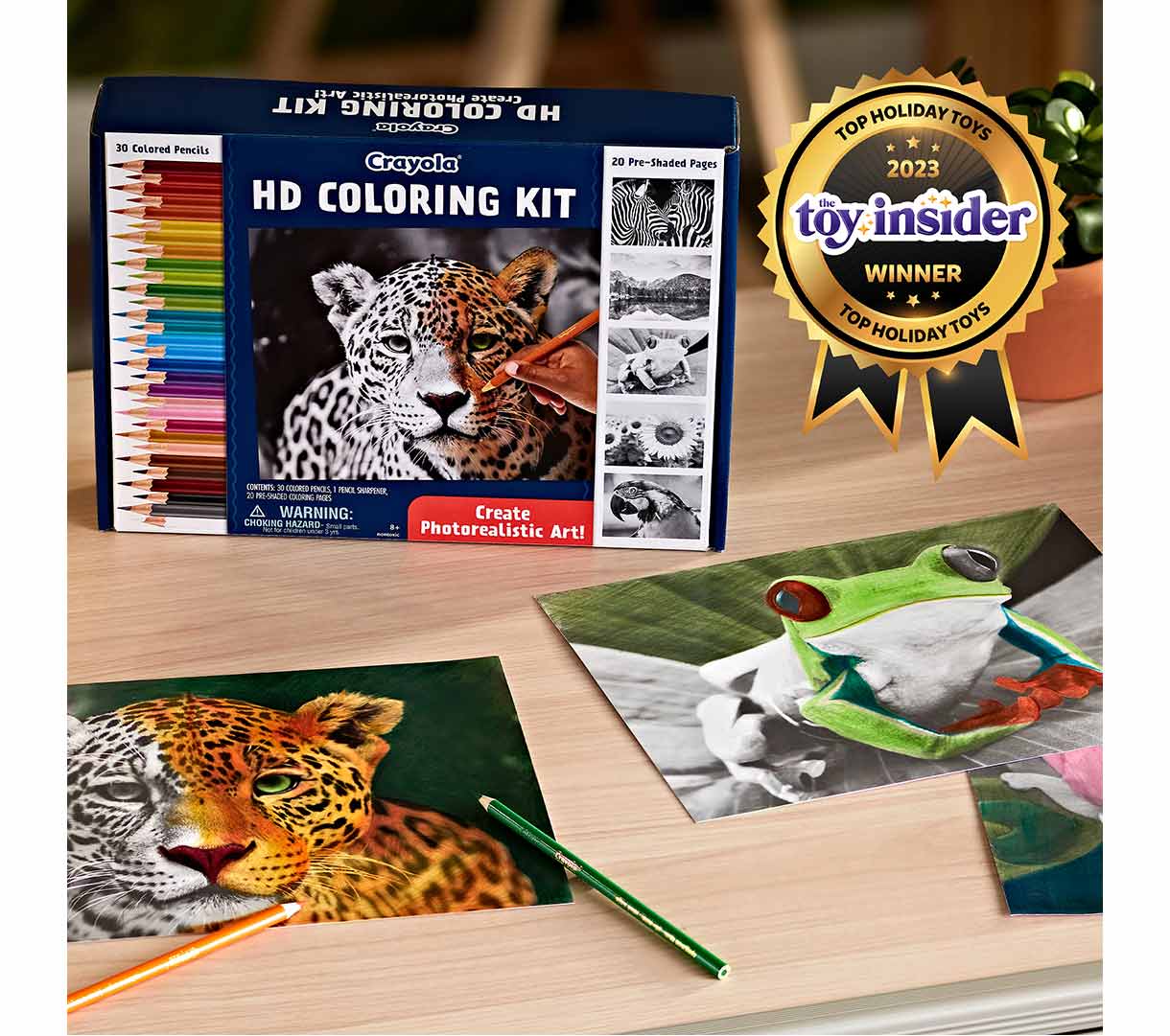 Crayola HD Coloring Kit Create Photorealistic Art - Colorland Toys