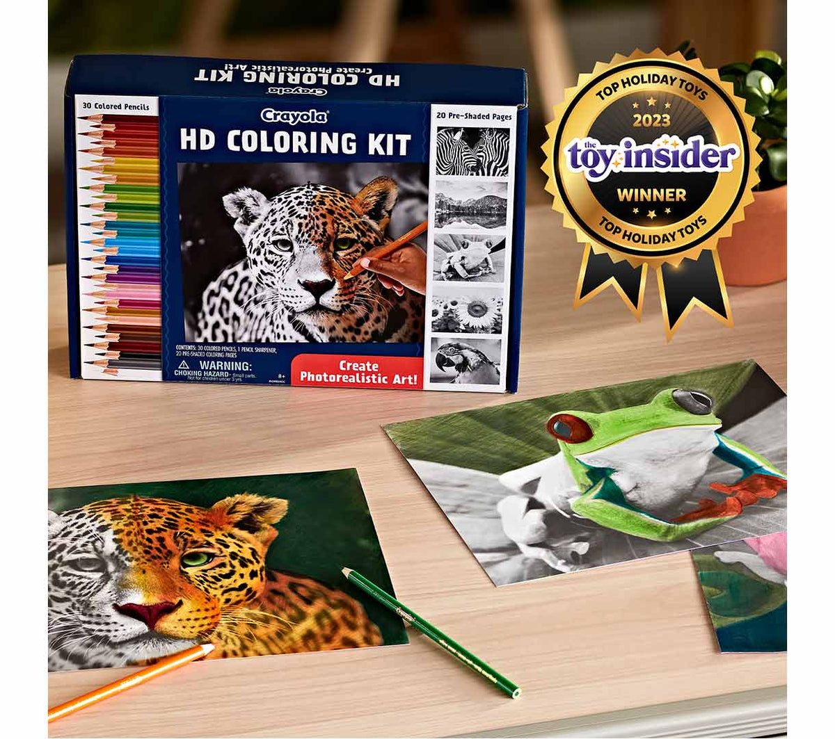 Crayola HD Coloring Kit Create Photorealistic Art — image 2