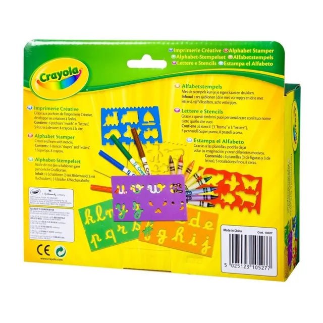 Crayola Imprimerie Creative Alphabet Stamper CY10527 - Colorland Toys