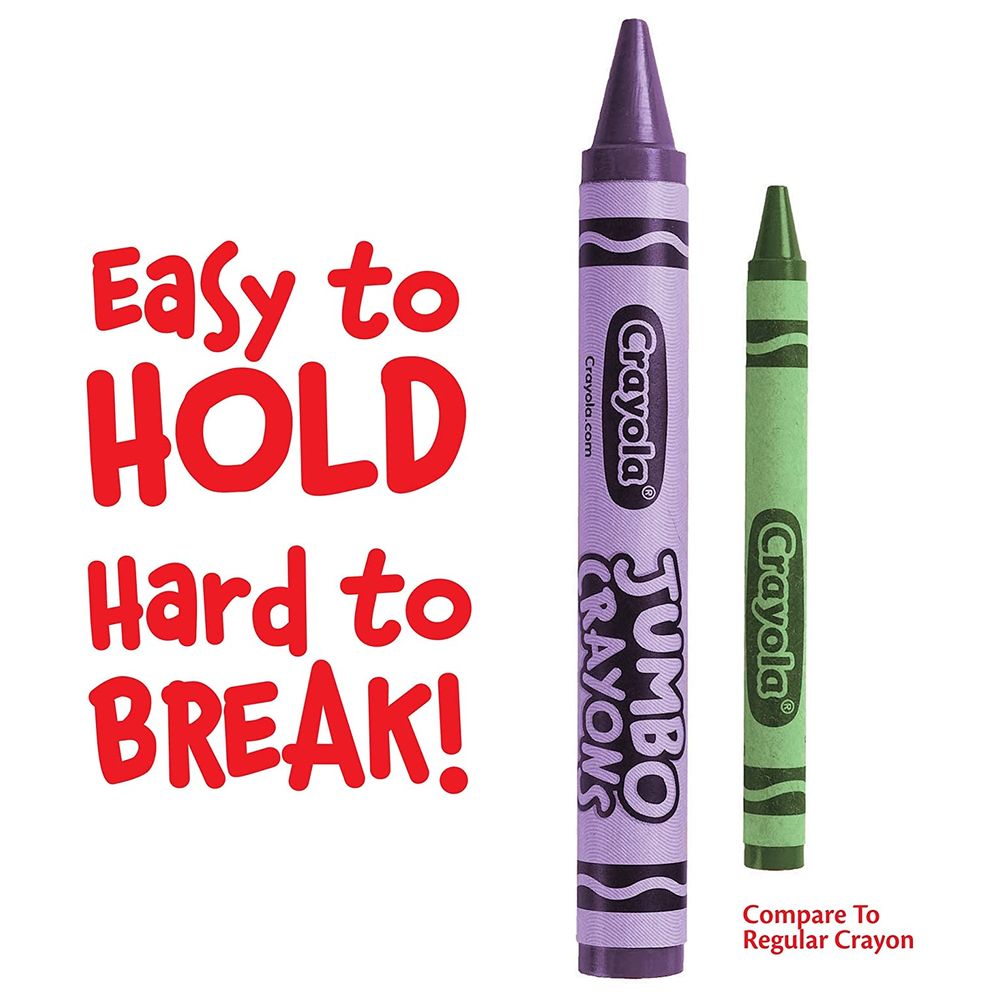 Crayola Jumbo Crayons 16ct 52 - 0390 - Colorland Toys