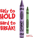 Crayola Jumbo Crayons-8 Pkg 52-0389