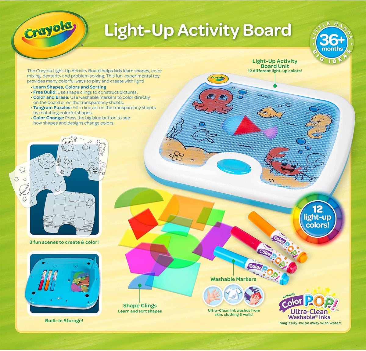 Crayola Light-Up Activity Board — image 2