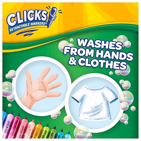Crayola Markers Dynamic Duos Washable 10ct CY04-6829 — image 2
