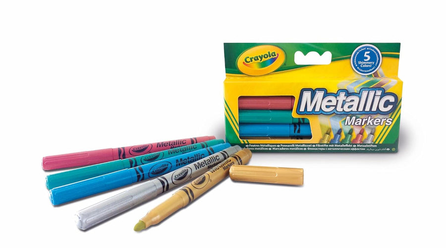 Crayola Metallic Markers 5ct CY58-5052 — image 2