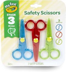Crayola My Firts Safety Scissors 3ct CY81 - 1458 - Colorland Toys