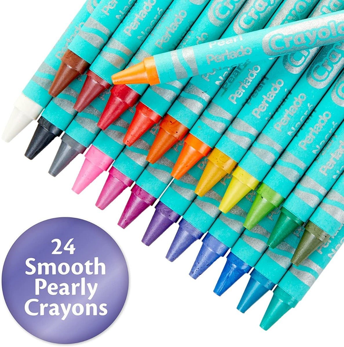 Crayola Pearl Crayons 24ct CY52-3409 — image 4