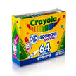Crayola Pip-Squeaks Skinnies Washable Markers 64pcs 58-8764