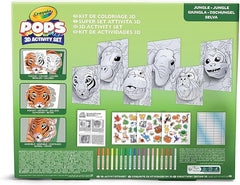 Crayola Pops 3D Activity Set - Jungle - Colorland Toys