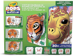 Crayola Pops 3D Activity Set - Jungle - Colorland Toys