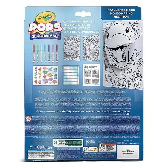 Crayola Pops 3D Activity Set - Sea — image 3