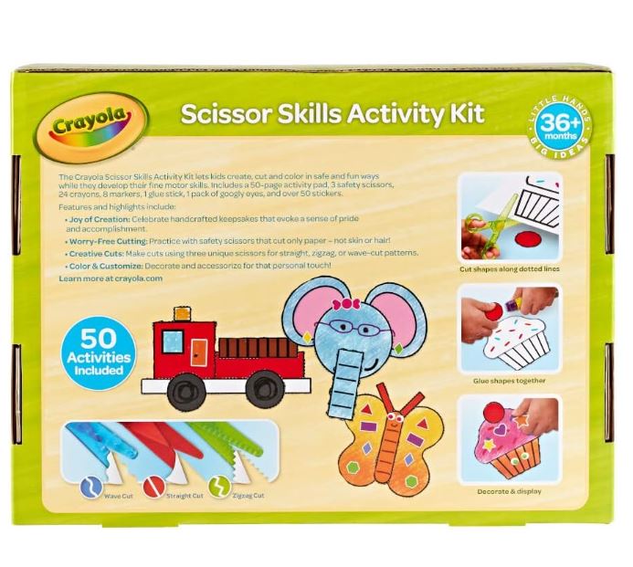 Crayola Scissor Skills Activity Kit - Colorland Toys