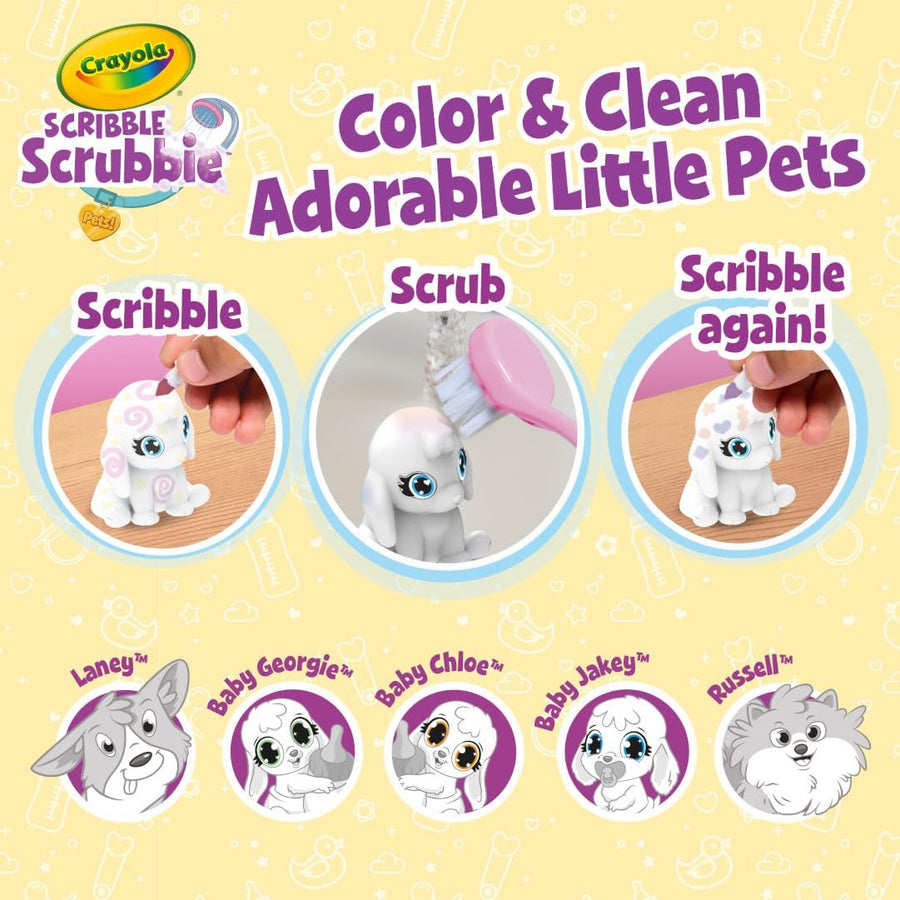 Crayola Scribble Scrubbie Baby Pets Nursery CY74-7701 — image 5