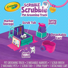Crayola Scribble Scrubbie Grooming Truck CY74 - 7368 - Colorland Toys