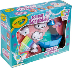 Crayola Scribble Scrubbie Ocean Pets Lagoon Tub Set CY74-7441 - Colorland Toys