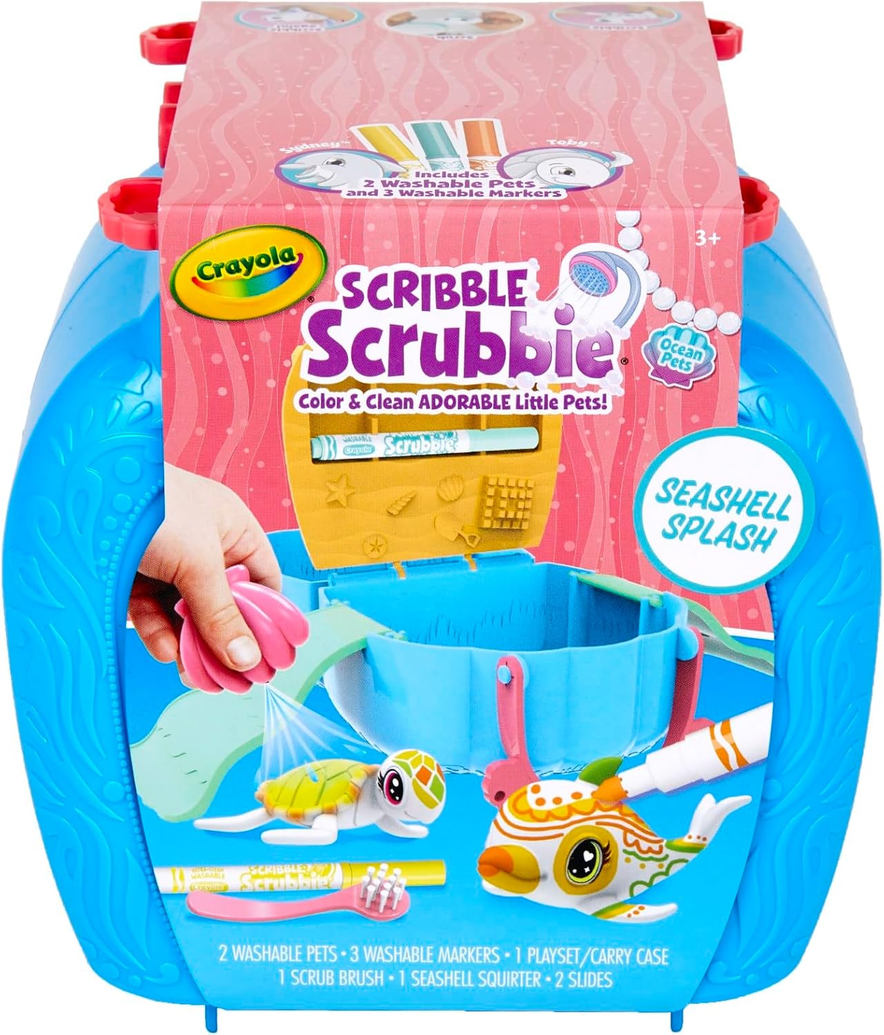 Crayola Scribble Scrubbie Ocean Pets Lagoon Tub Set CY74-7441 - Colorland Toys
