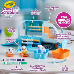 Crayola Scribble Scrubbie Pets Arctic Snow Explorer CY74 - 7479 - Colorland Toys