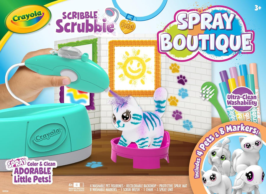 Crayola Scribble Scrubbie Spray Boutique CY74-0228