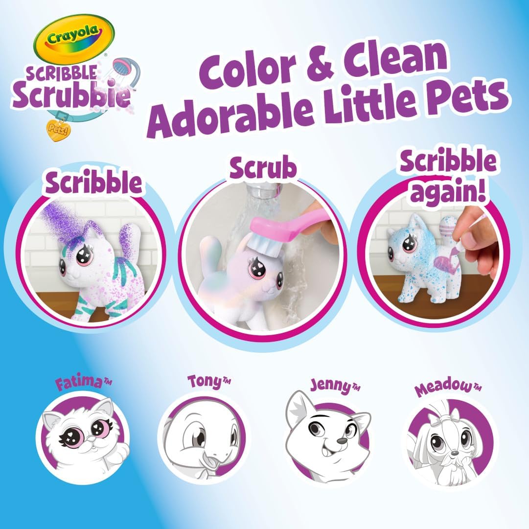 Crayola Scribble Scrubbie Spray Boutique CY74-0228 - Colorland Toys