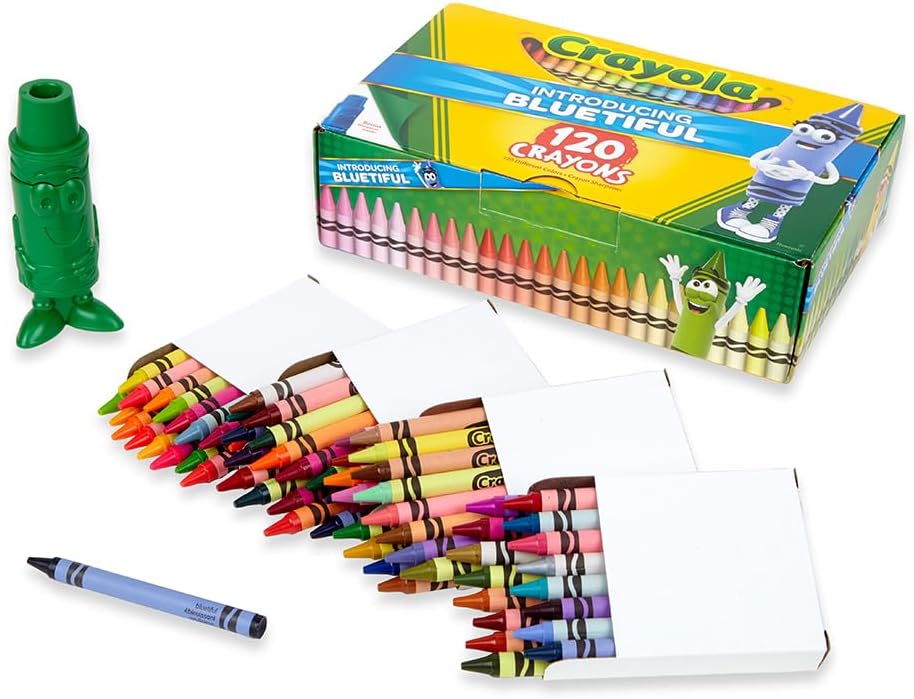 Crayola Set of 120 Crayons Non-Peggable CY52-6920 - Colorland Toys