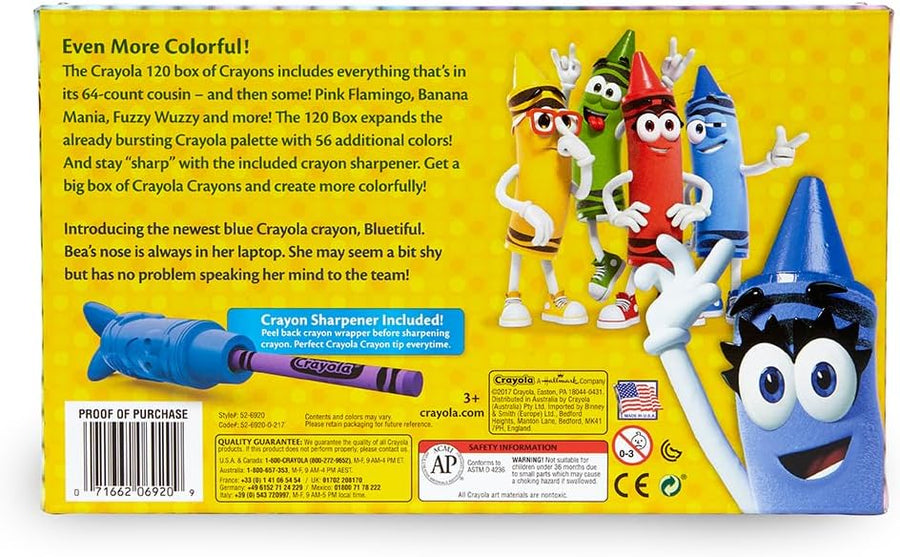 Crayola Set of 120 Crayons Non-Peggable CY52-6920 — image 5