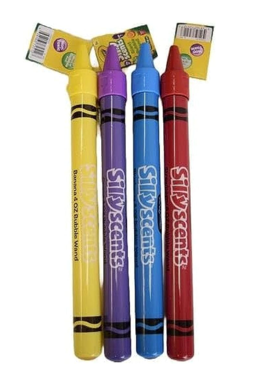 Crayola Silly Scents Bubble Tube Pack of 4 A1-2440 — image 1