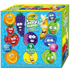 Crayola Silly Scents Pack of 9 Dough Tubs A1 - 2185 - Colorland Toys