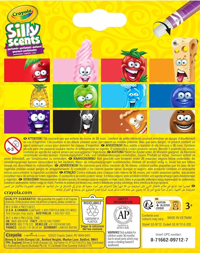 Crayola Silly Scents Twistable Crayons 12 count - Colorland Toys