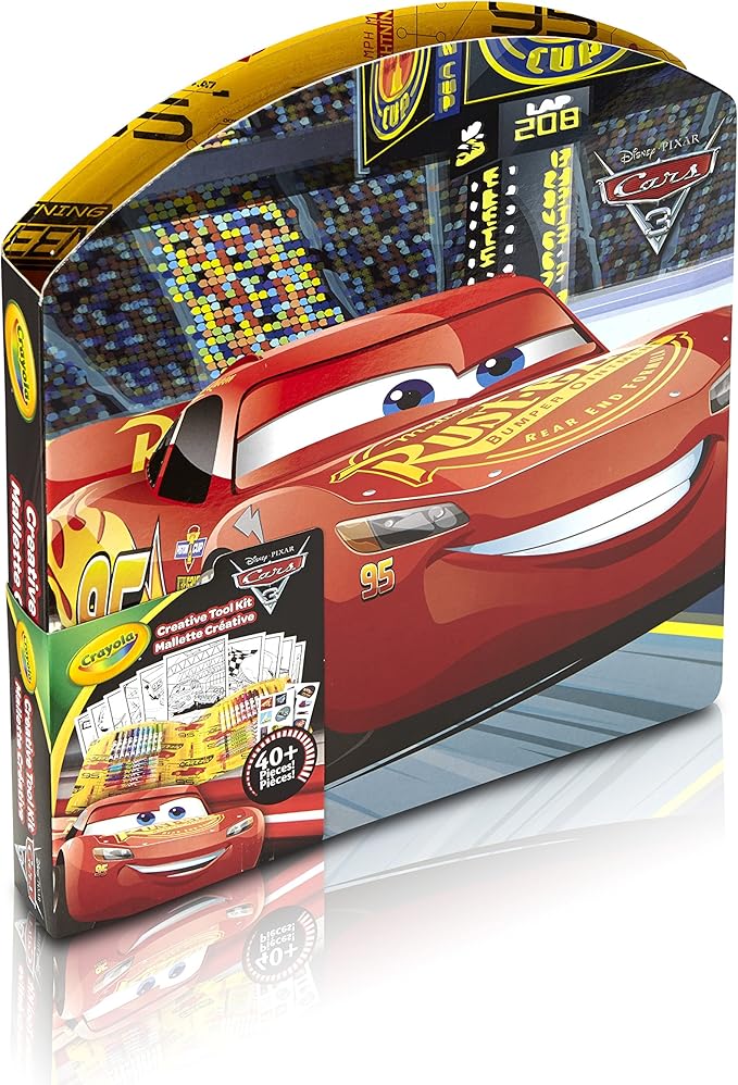 Crayola Small Art Case Cars 3 04 - 0293 - Colorland Toys