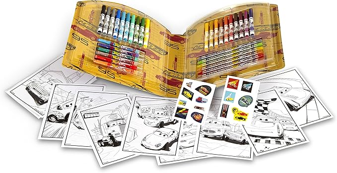 Crayola Small Art Case Cars 3 04 - 0293 - Colorland Toys