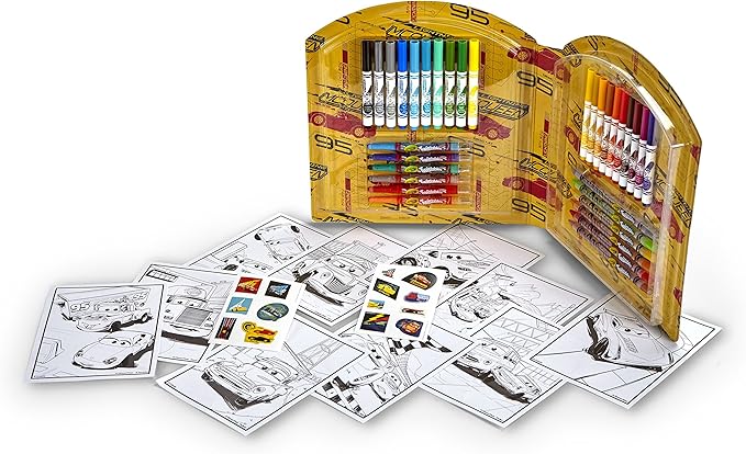 Crayola Small Art Case Cars 3 04 - 0293 - Colorland Toys