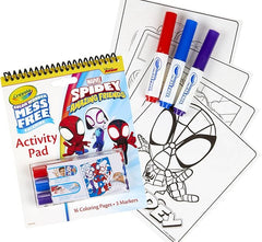 Crayola Spidey And Friends Color Wonder Activity Pad - Colorland Toys