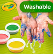 Crayola Spill Proof Washable Paint Set